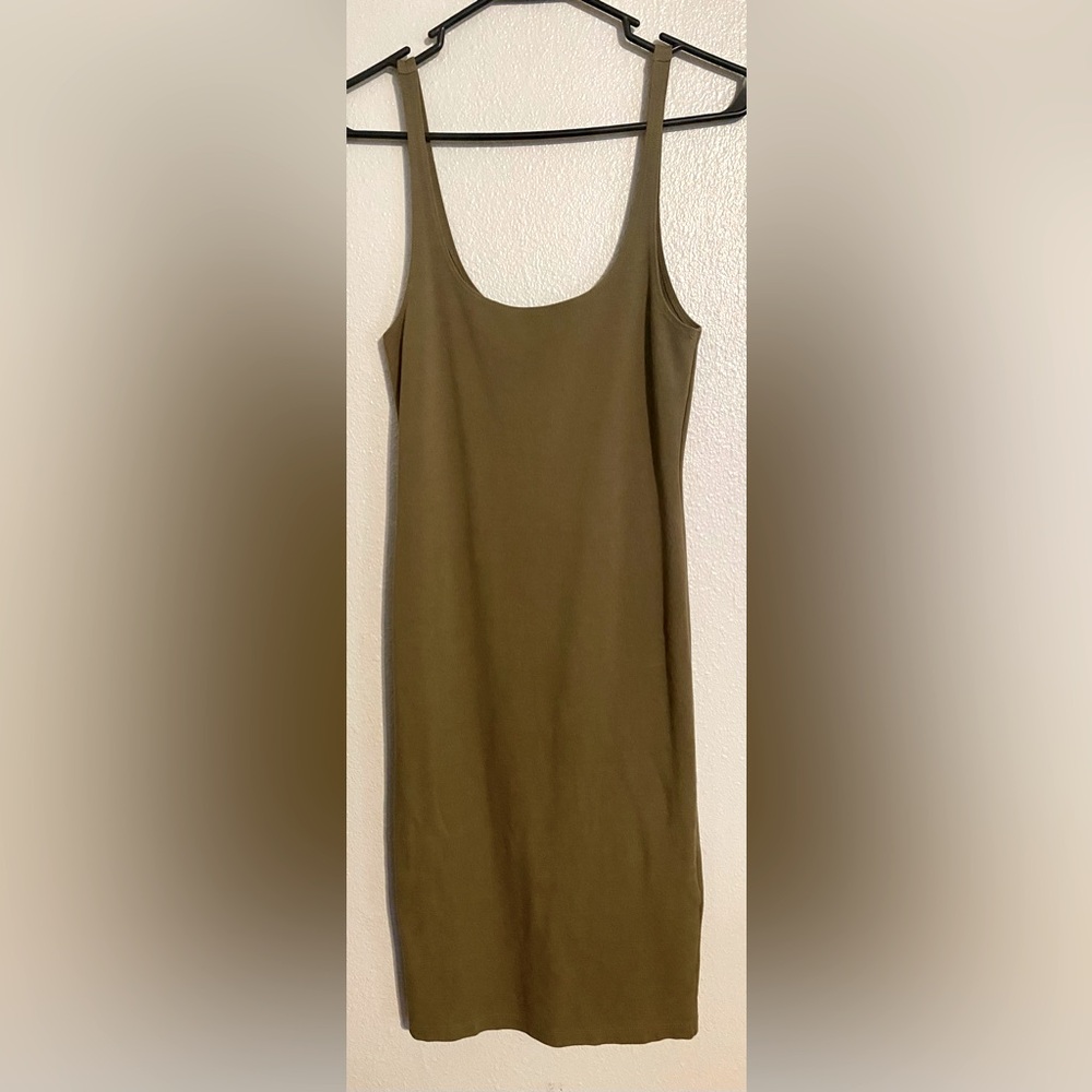 Forever 21 Army Green Bodycon Dress